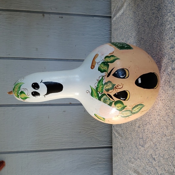Big Gourd Halloween Gourd Halloween Decor Hand-painted Gourd Pumpkin 🎃 - Picture 1 of 16